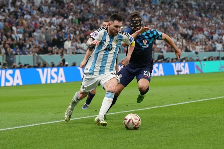 メッシがグバルディオルを“子ども扱い”したスーパーアシスト（全27枚）　©Kaoru Watanabe/JMPA