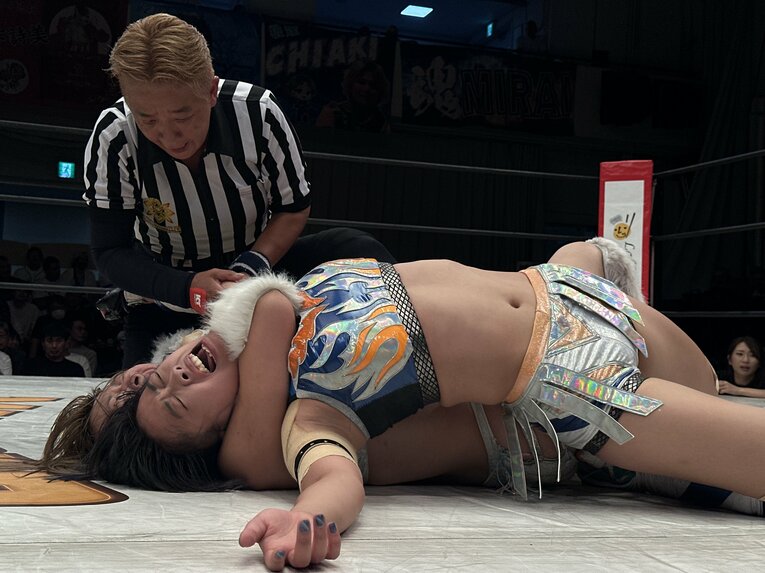 マリーゴールドの女子プロレスラー・桜井麻衣　©Norihiro Hashimoto