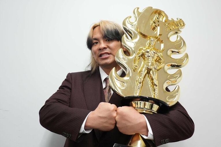 『G1 CLIMAX』優勝者として10月12日に両国国技館でIWGPヘビー級王座に挑む　©Essei Hara