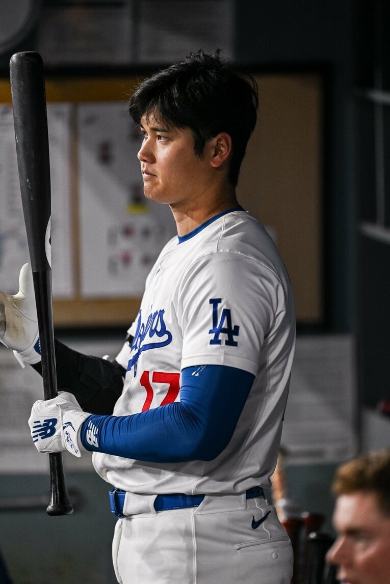 日々の準備を怠らない大谷の姿に刺激を受けているという　©Nanae Suzuki