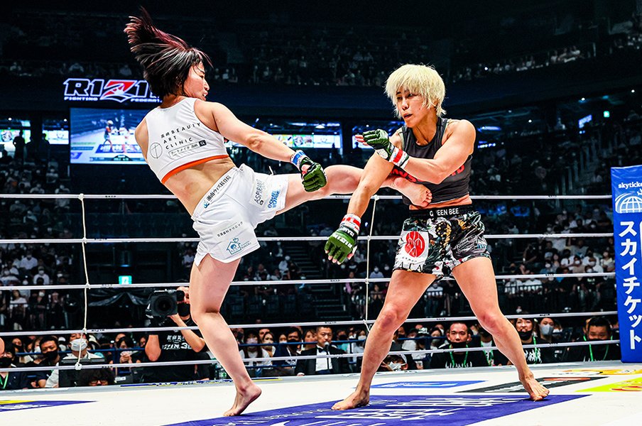 山本美憂のRIZIN再起戦、判定負けの真相とは? 勝者・大島沙緒里が「負けたと思った」MMAジャッジの難しさ<Number Web> photograph by RIZIN FF Susumu Nagao
