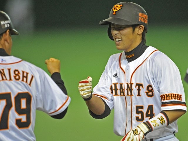 ジャイアンツの若き韋駄天、藤村大介。「50m走5秒8」という