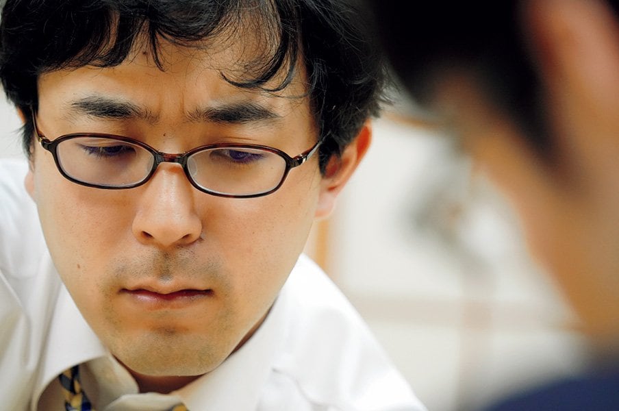 西田拓也「自然に淡々と『仕事をする』羽生を破った振り飛車職人」<Number Web> photograph by Asahi Shimbun