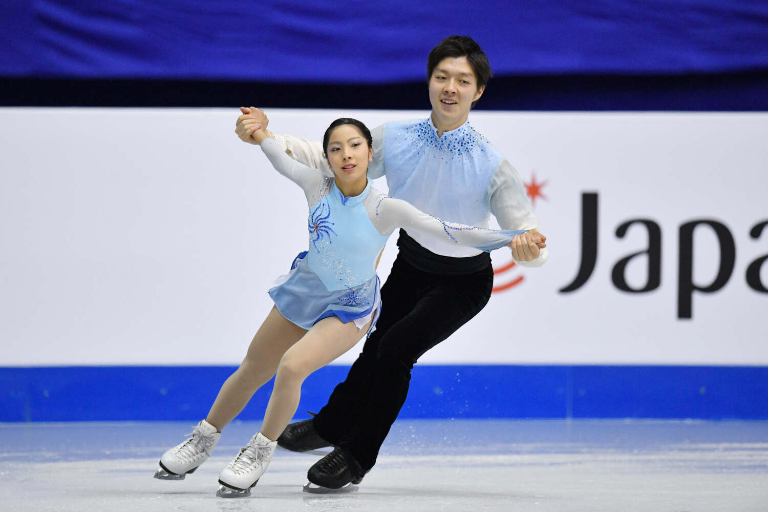 2017年、市橋翔哉さんとペアを組んでいたころの三浦　©AFLO