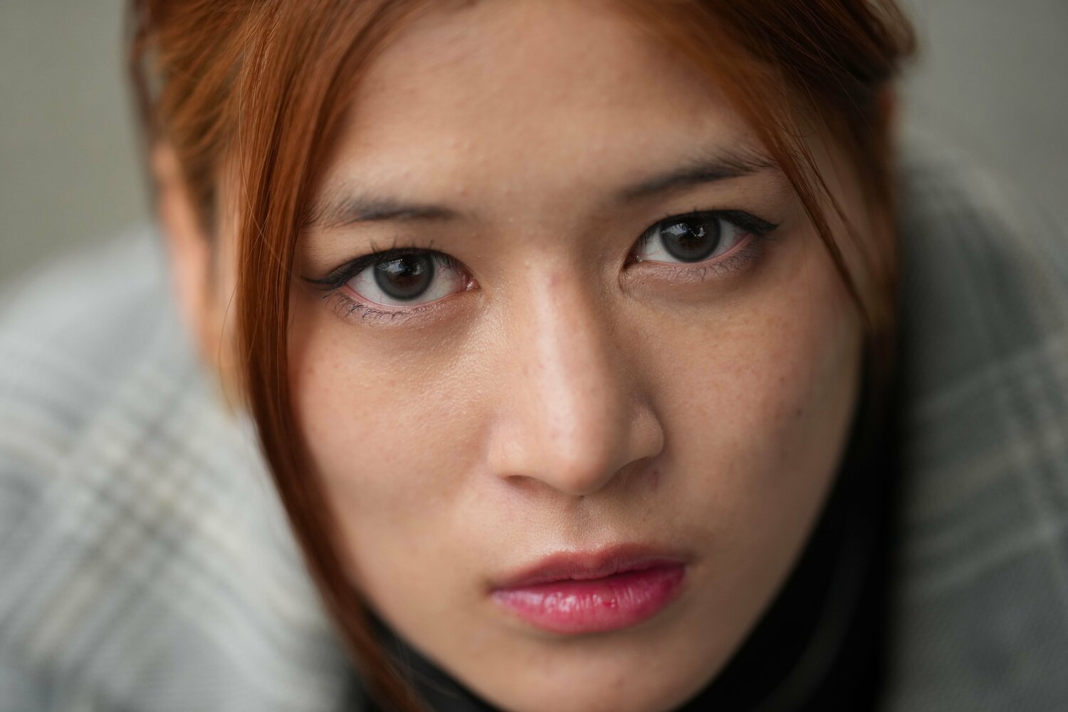 憧れの存在としてジュリアの名前をあげる山岡聖怜 ©Essei Hara