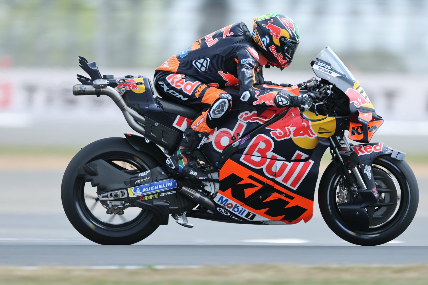 MotoGP最速記録を持つブラッド・ビンダーとKTM・RC16　©Satoshi Endo