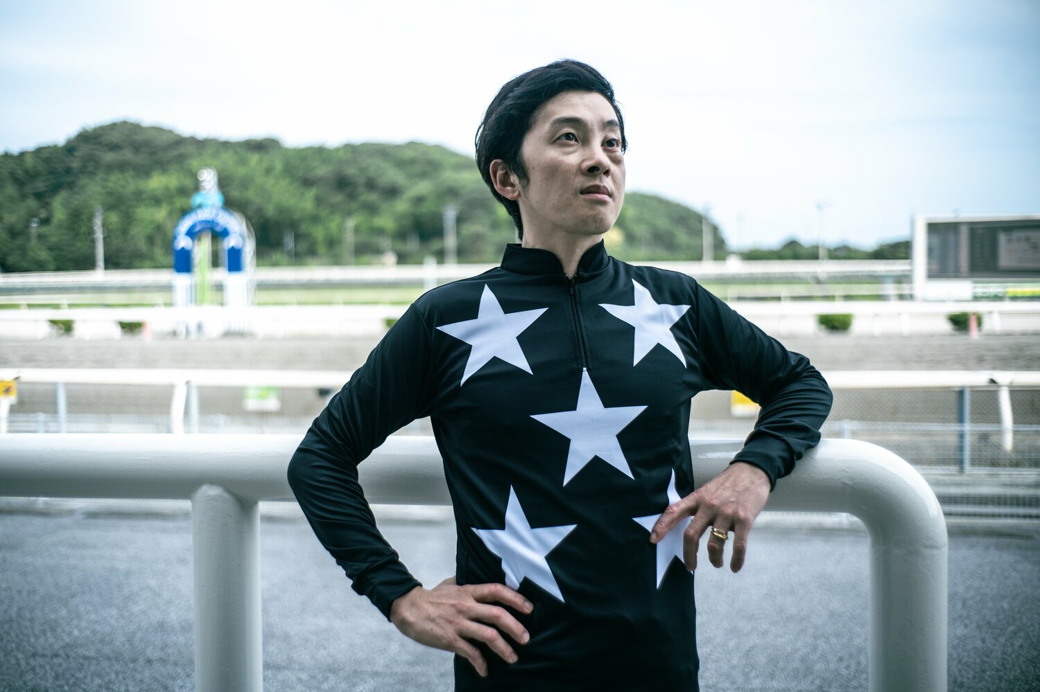 自身の勝負服に身を包んで　©Takuya Sugiyama