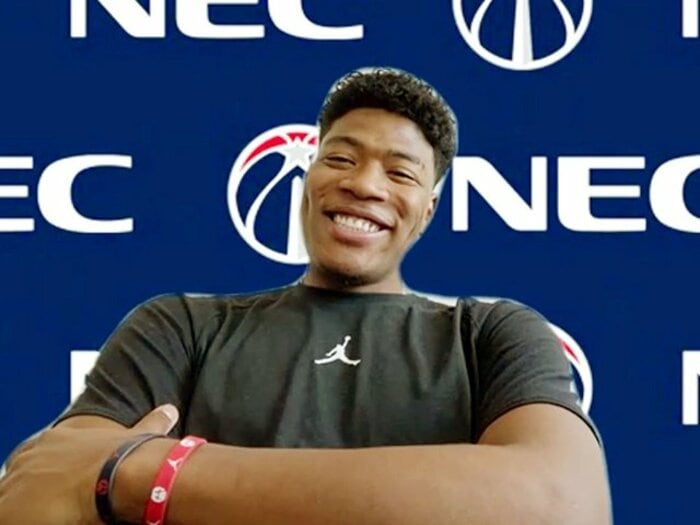 八村塁、4.5kg増でNBA再開へ。「プレイオフに行けるチャンスある」＜Number Web＞ photograph by Kyodo News