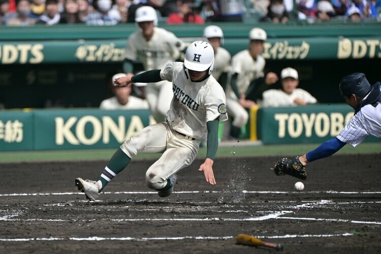 飛ばないバット”でも「長打は必要。悔しさ100％」報徳学園センバツ2年