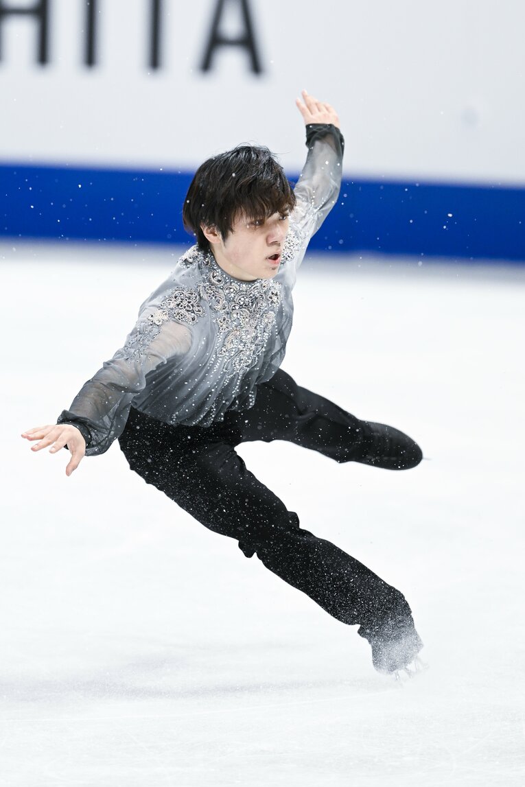 世界選手権フリーの演技　©Asami Enomoto