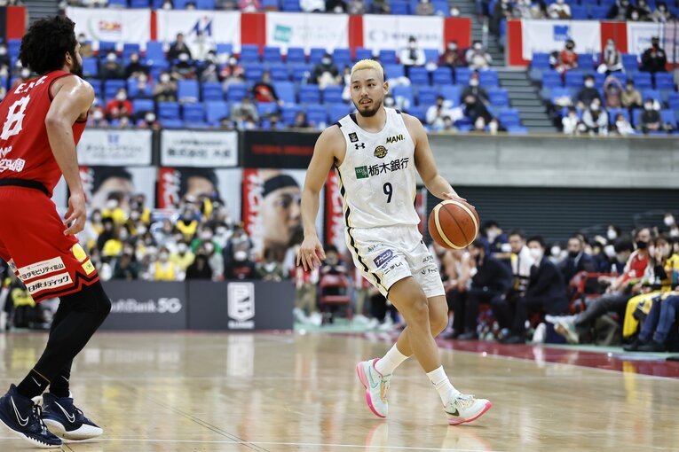 2012年からブレックスでプレーしている遠藤は、今年でチーム在籍は13年目　©B.LEAGUE