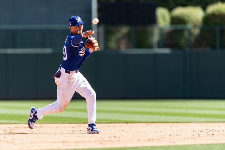 ベッツの軽やかな守備　©Nanae Suzuki