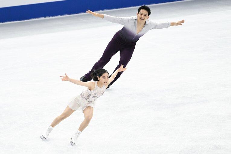 2023年世界選手権フリーの演技　©Asami Enomoto