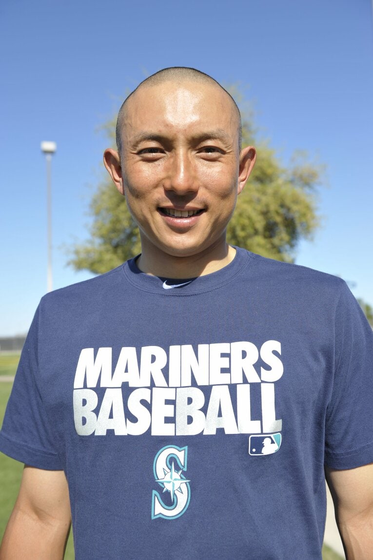 シアトル・マリナーズ時代の川崎宗則（2012年）©︎Naoya Sanuki