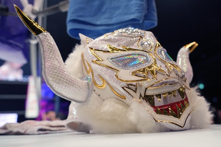 スターライト・キッドのオーバーマスク　©Essei Hara