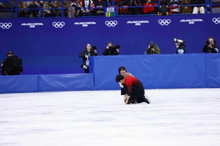 演技を終え、木原は深くうなだれた　©Sunao Noto／JMPA