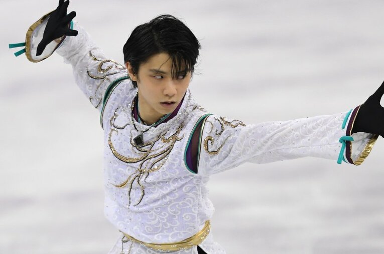 羽生のエネルギーが表現された「SEIMEI」。ボーン氏は「感動的だった」と振り返った　©Naoya Sanuki/JMPA