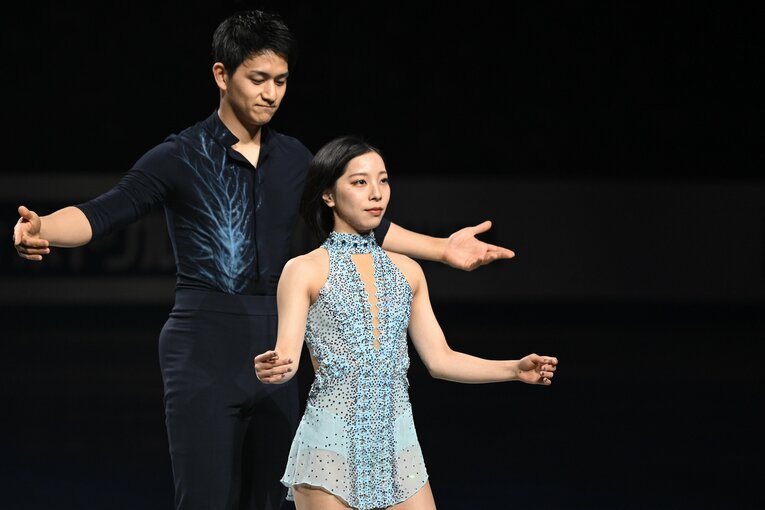 2023年世界選手権、エキシビション『ハレルヤ』　©️Asami Enomoto