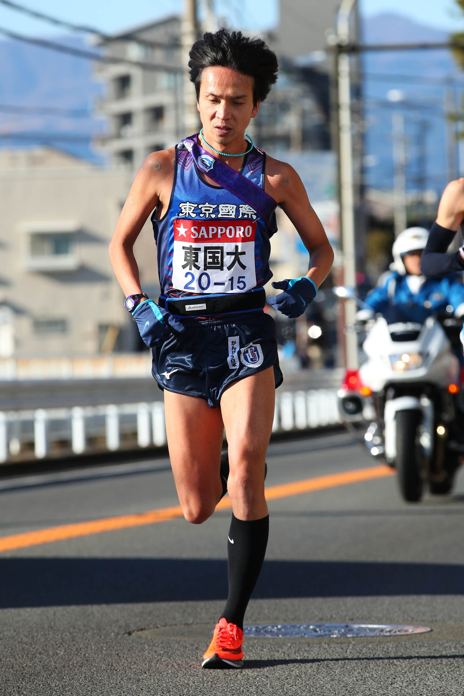 2018年の第94回箱根駅伝に出走した