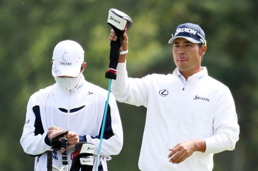 4位タイで迎えた最終日、序盤からスコアを崩した松山英樹　©︎Getty Images