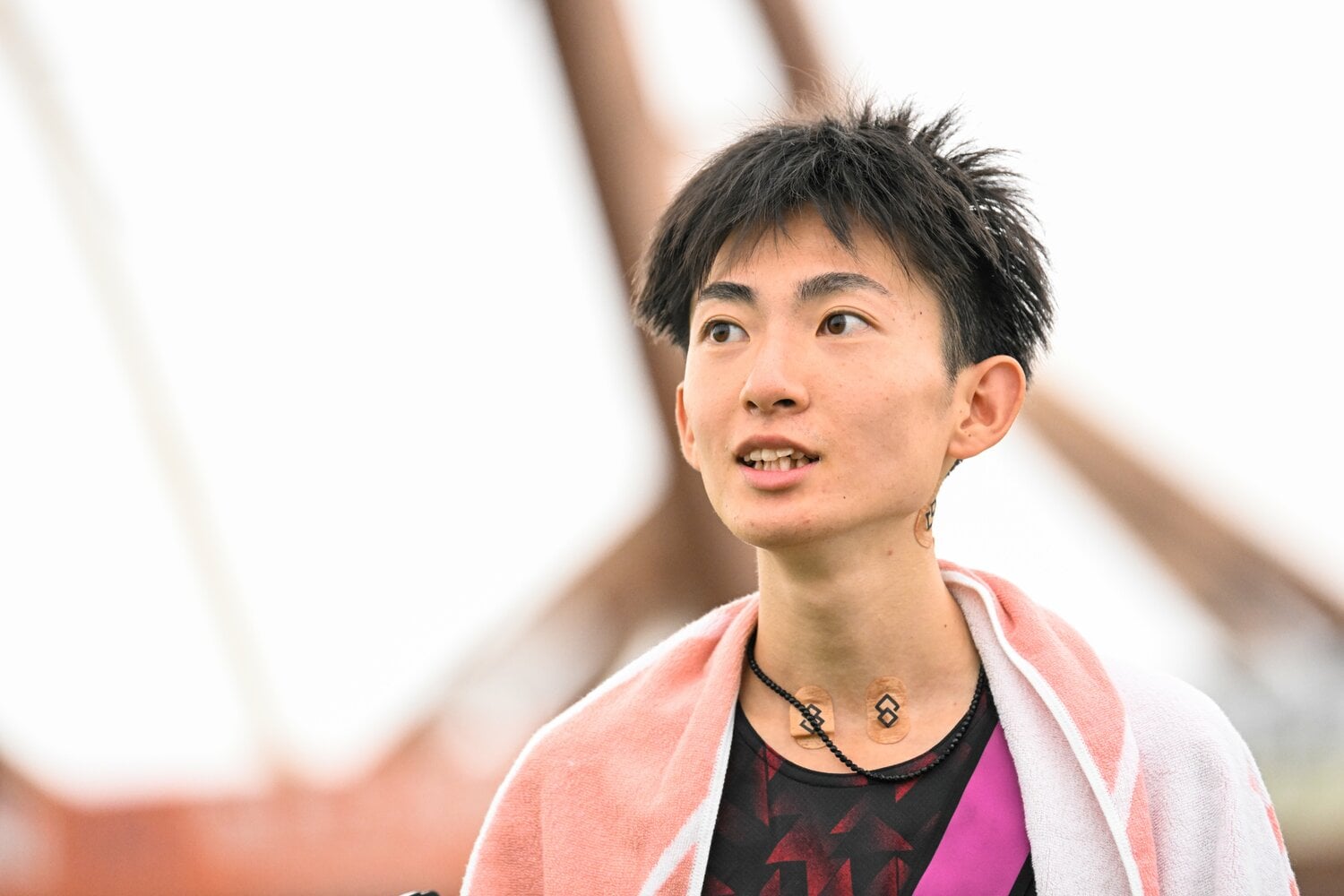 全日本、箱根とやはりカギを握るのはエースで主将の平林。「一番の目標は箱根駅伝の総合優勝」と語る　©Nanae Suzuki