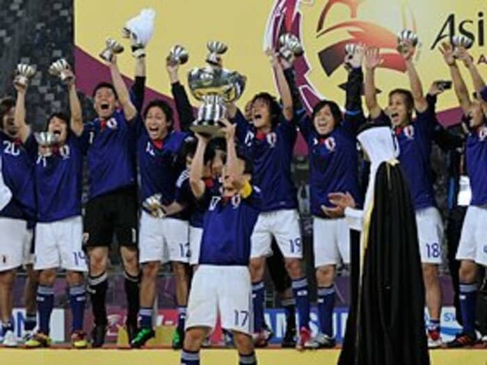 多くの苦難を越え、アジアの頂点へ。ドーハの悲劇から17年後に得たもの。＜Number Web＞ photograph by Takuya Sugiyama