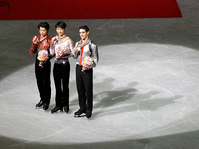 羽生をテンとフェルナンデスが追う！上海世界選手権での激闘を予想する。＜Number Web＞ photograph by REUTERS/AFLO