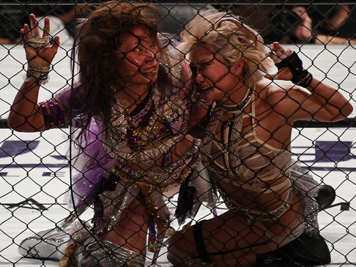 「私のプロレスラー人生、中野たむに出会えてよかった」スターダムの“妖精”なつぽいが愛憎渦巻く金網マッチの先に見た「最高なストーリー」＜Number Web＞ photograph by Masashi Hara