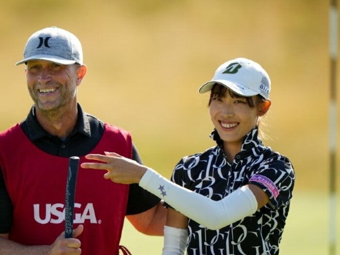 17歳馬場咲希の素顔とは？ 中1から指導するコーチの言葉で振り返る、37年ぶり快挙の舞台裏「いつもおしゃべりばかりしていて…」＜Number Web＞ photograph by USGA/Darren Carroll