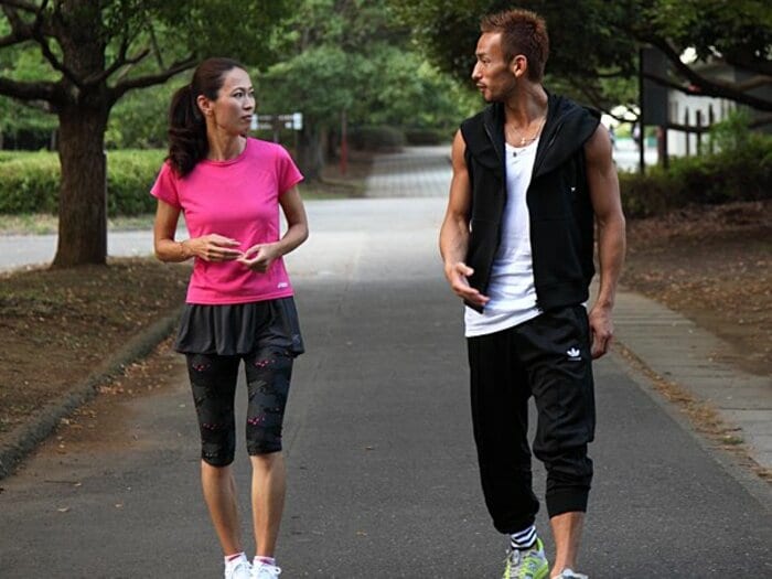 ＜大人のRUN！特集・レッスン対談＞ 中田英寿×有森裕子 「大人のランニング問答」＜Number Web＞ photograph by Junichi Takahashi