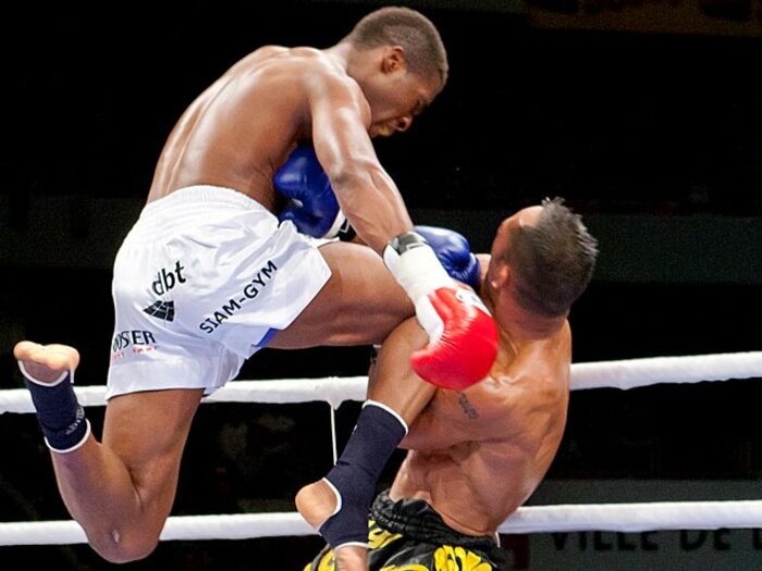 異民族対決で人気沸騰、「ショウタイム」が熱い。～K-1活動停止中の一方で～＜Number Web＞ photograph by Ben Pontier/EFN