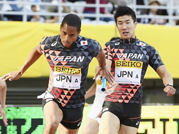 リオ銀リレー4人組は楽しくて強い。ガトリン擁する米国相手でも余裕が。＜Number Web＞ photograph by AFLO