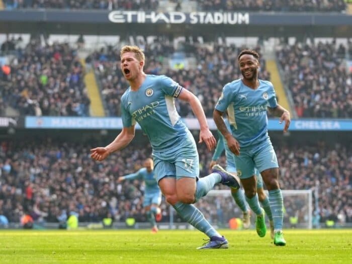 チェルシー撃破で首位独走！ ペップ体制6年目、最強シティはプレミア連覇と悲願のCL初制覇へ邁進中＜Number Web＞ photograph by Getty Images