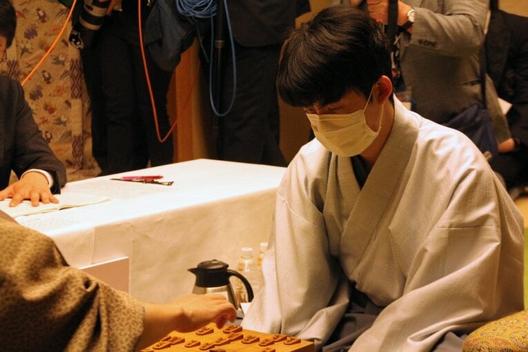 第81期名人戦第1局　©NumberWeb