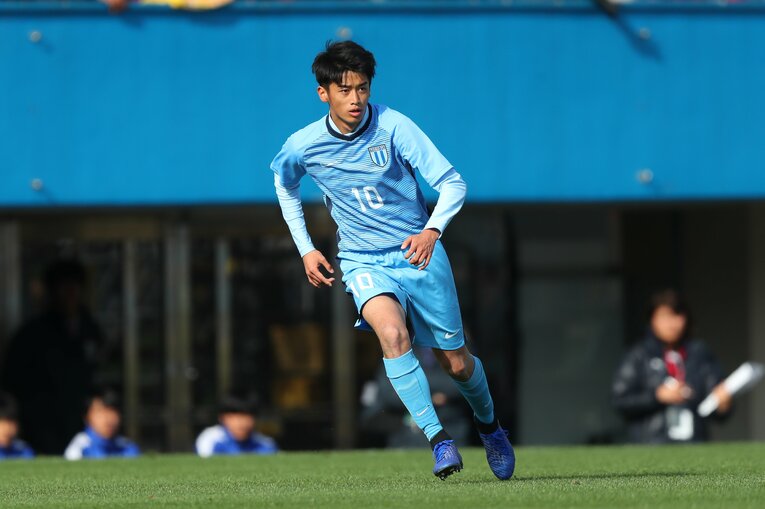 桐光学園時代の西川　©YUTAKA/AFLO SPORT