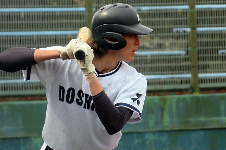 同志社国際のフォーク黒田レイモンド豪。中高一貫校に通う二刀流選手はグラウンド外の野球研究でも注目される ／ photograph by 本人提供