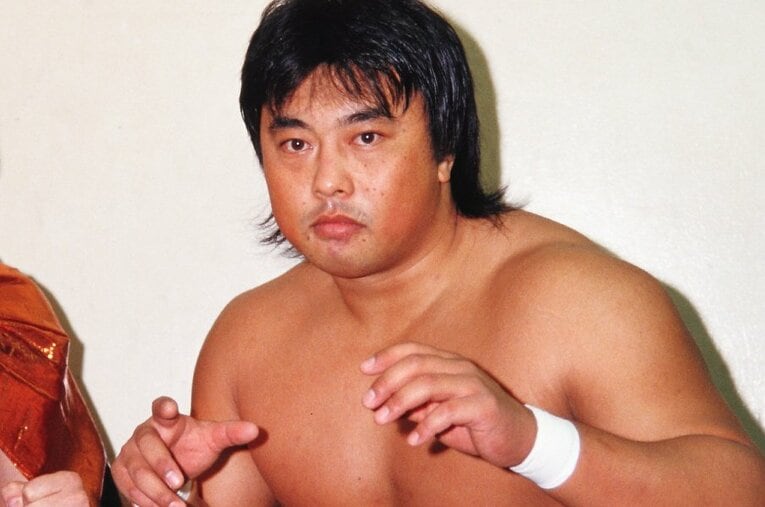 1986年の川田利明。全日本では「デビュー205連敗」の記録が残っている ／ photograph by AFLO