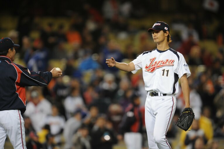 準決勝・アメリカ戦から「抑え」を託されたダルビッシュ有　©︎Naoya Sanuki