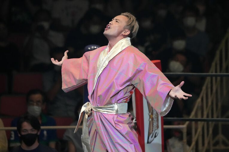 オカダ・カズチカ ／ photograph by Etsuo Hara/Getty Images