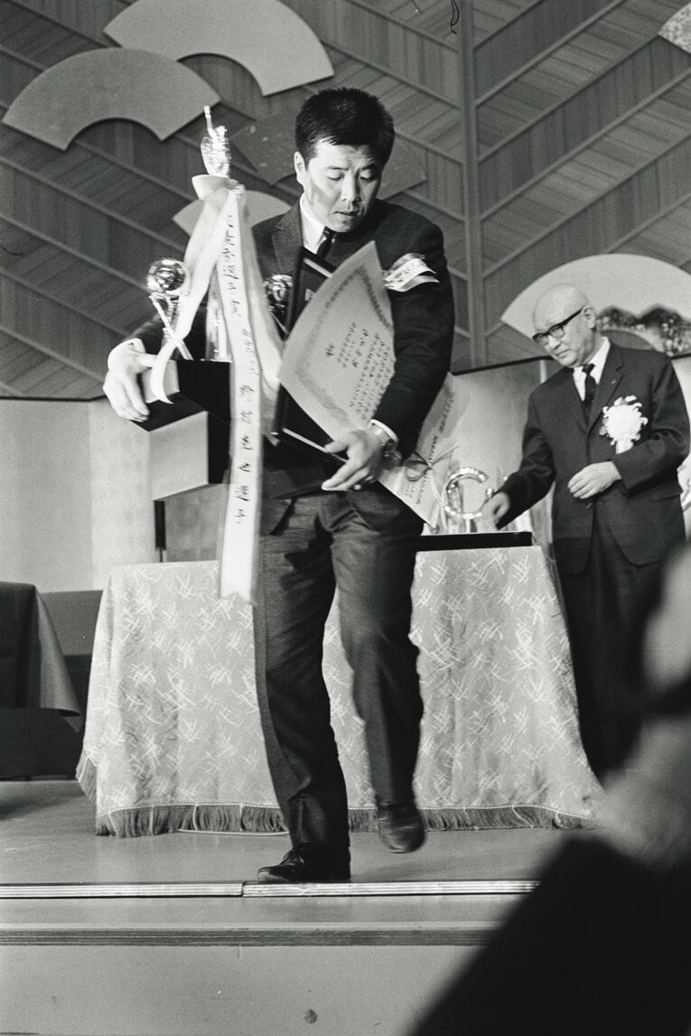 1965年撮影。この年、野村克也は戦後初の三冠王を獲得　©BUNGEISHUNJU
