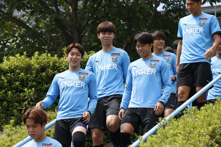 川崎フロンターレの練習風景　©︎Masanori Kikuchi