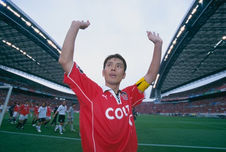 2003年引退試合　©︎Hideki Sugiyama