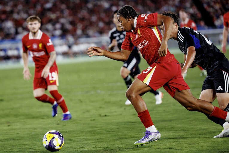 【リバプール日本遠征レア写真】　©Kiichi Matsumoto