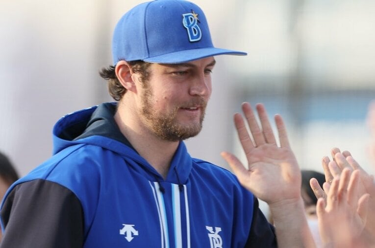 DeNA同僚・記者が見たバウアーの素顔とは？  ／ photograph by JIJI PRESS