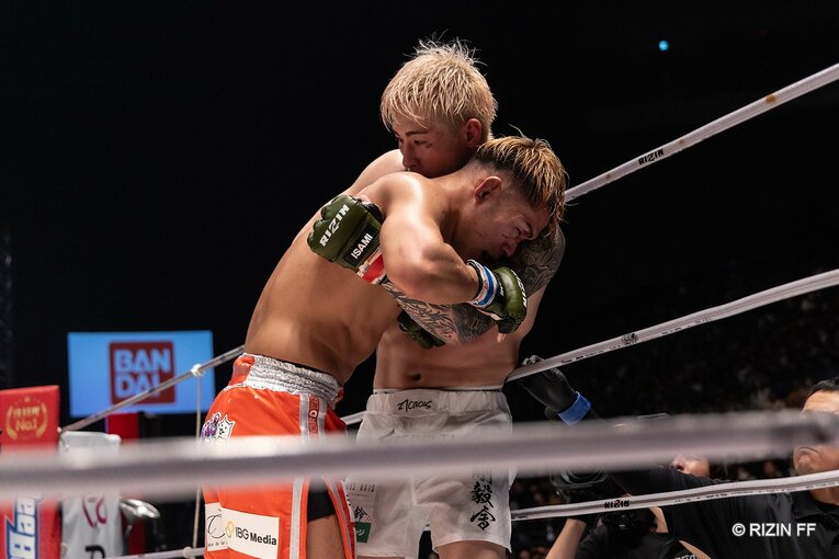 『RIZIN45.』平本蓮vs.YA-MAN　©RIZIN FF
