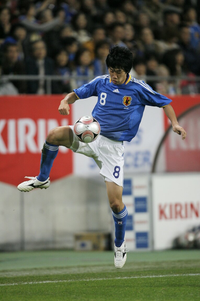 20歳で日本代表に選出された