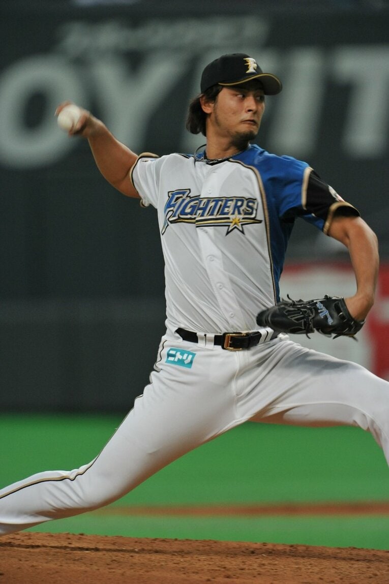 日本ハム時代のダルビッシュ　©Sports Graphic Number