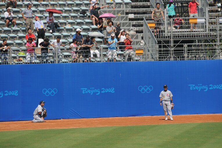 2008年北京五輪。韓国との準決勝　©JMPA