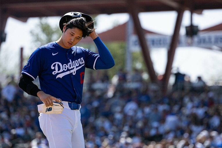 【翔平の英語でコミュニケーション】キャンプ中の様子 ／ photograph by Nanae Suzuki