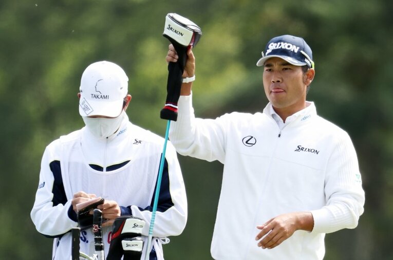 4位タイで迎えた最終日、序盤からスコアを崩した松山英樹　©︎Getty Images